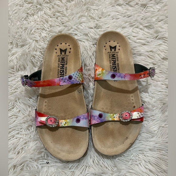 MEPHISTO Norie Sandal - size 37 US 7-7.5 - Picture 2 of 7
